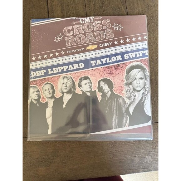 Taylor Swift / Def Leppard – CMT Crossroads Vinyl LP Import Bootleg NEW